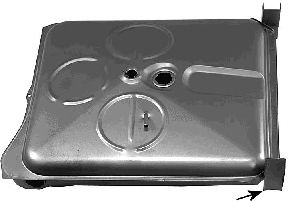 VAN WEZEL 5858082 -  Топливный бак